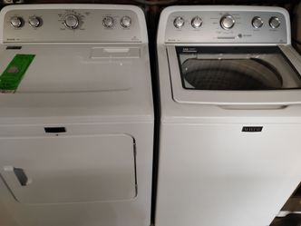 Maytag Bravos MCT Washer and Dryer Set