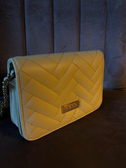 Beige Quilted Bebee Shoulder Bag