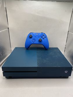 Microsoft Xbox One S 500GB Console Gaming System Deep Blue 1681