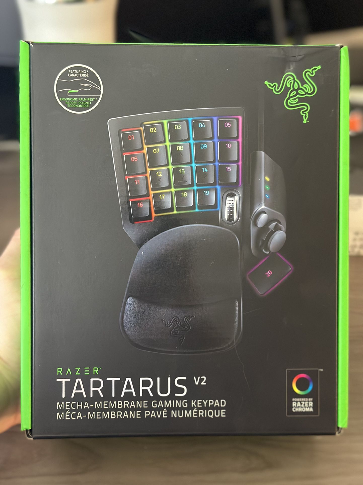 Razer Tartarus v2 one hand keyboard