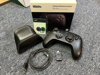 8BitDo Ultimate 2 Wireless Controller - Bluetooth, 2.4ghz, Wired