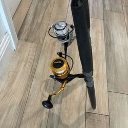 Penn Spinfisher V 6500 w/ Penn Battle Stick 6’6” Combo 