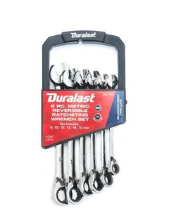 "NEW" Metric Ratcheting Wrench Set 6  Duralast

Part #
64-110