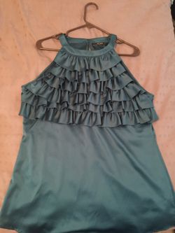 Women's Ruffle Spring Top XL