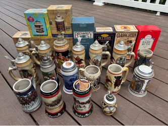 Budweiser Beer Stein Collection