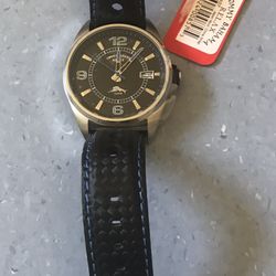 Tommy Bahama Relax Men's RLX1107  Black Dial Water Resistant Watch, NEED BATTERY