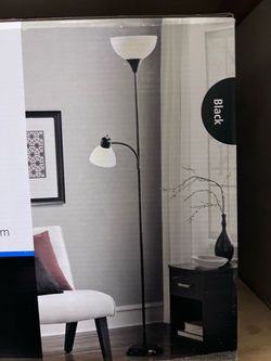 Mainstays 6' Floor Lamp with Reading Light