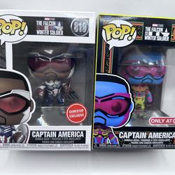 Funko Pop Captain America Exclusives Set