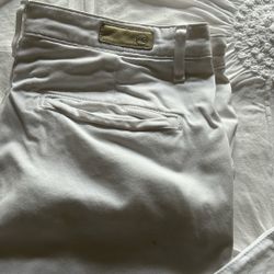 Ag White Pants Sz30 Reg