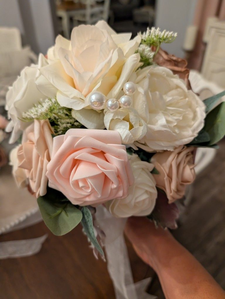 Four Bridal Bouquets