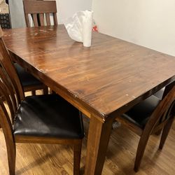 Kitchen Table Real Wood