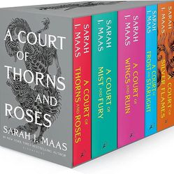 Sarah J. Maas, A Court Of Thrones And Roses 🌹5 Books  ( Pdf &Epub ) ❤️