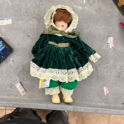 Vintage Porcelain Doll