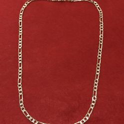 Cadena De Oro Brasileño, 50cm/20 In  De Largo 