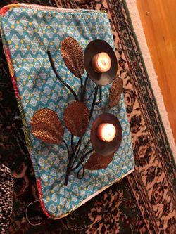 Center piece 2 candle holder