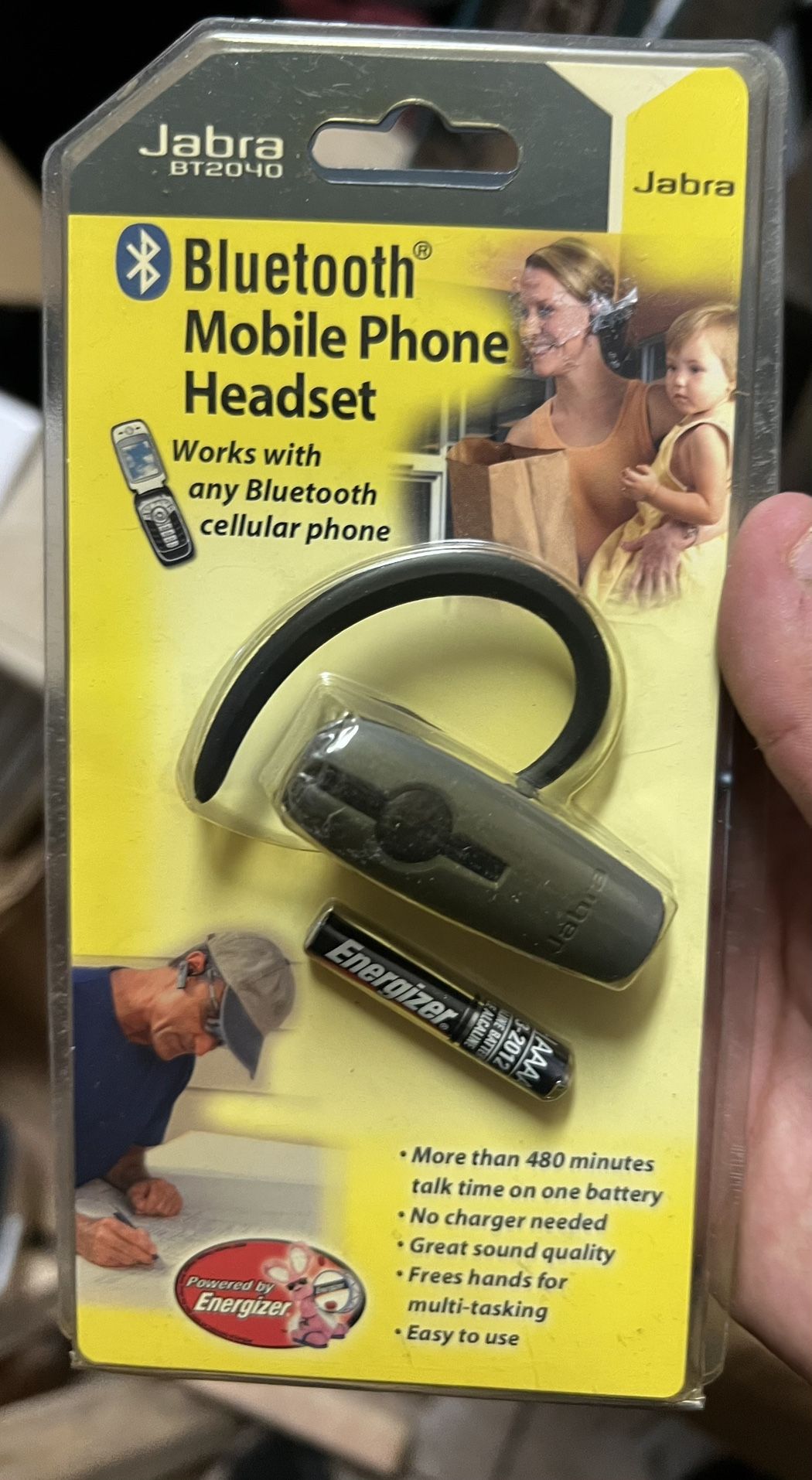 Jabra BT2040 Black In Ear Headset Bluetooth Connectivity