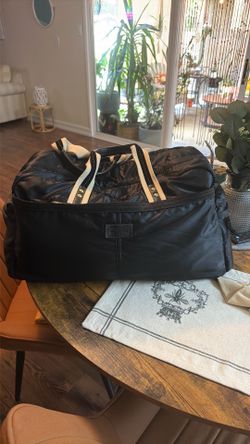 Coach nylon duffel bag