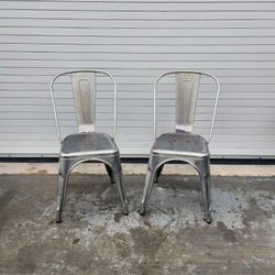 Metal Bistro Chairs