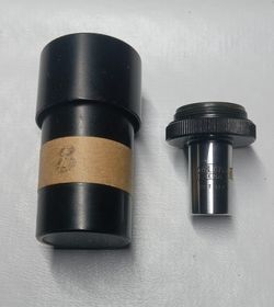 Carl Zeiss Microscope Lens Jena (8) .20 with Original Case 