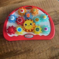 Playskool Explore ’n Grow Busy Gears Interactive Toy, Lights, Music & Sounds, Kids Ages 12 Months and up