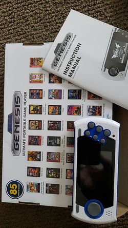 Genesis ultimate portable game player