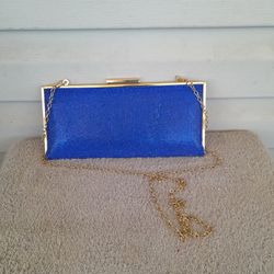 Blue purse