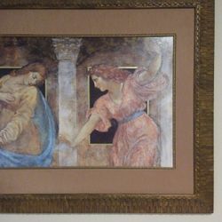 LARGE WALL ART 43 .5" WIDE X 35.5" TALL 