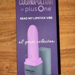 Cosmopolitan x PlusOne Read My Lipstick Vibe New In Box