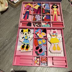 Melissa And Dough Dolls Dress Up, Minnie And Daisy, Peppa Pig