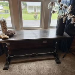 Wood Sofa Table
