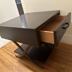 End Table Nightstand With Drawer