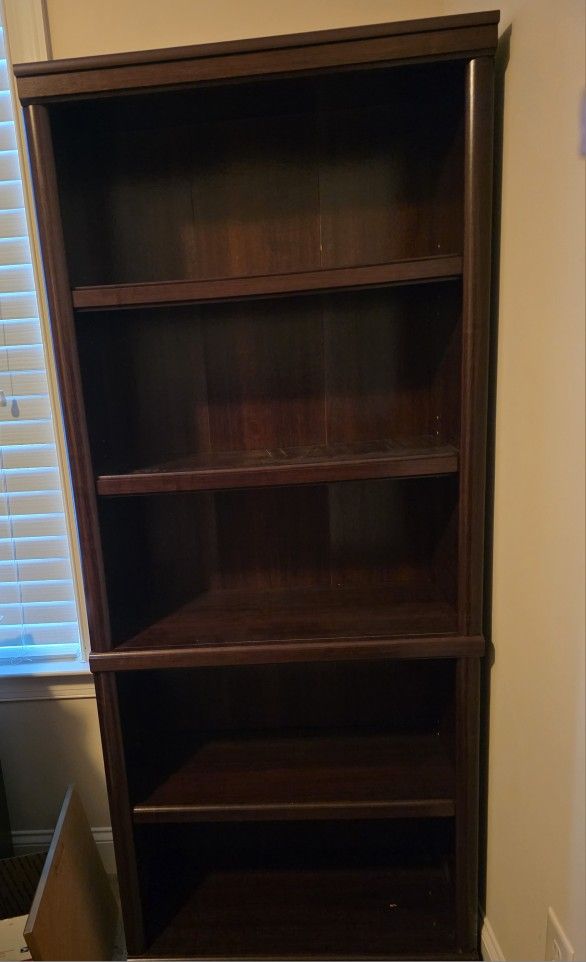 71" 5 Shelf Bookcase, Cherry Finish (2/ea)