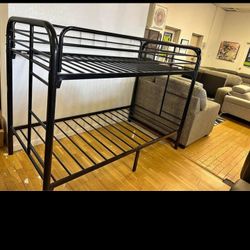 Twin Size Metal Bunk Bed