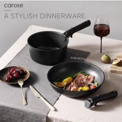 Carote  19 PCs Pots And Pans Set Nonstick 