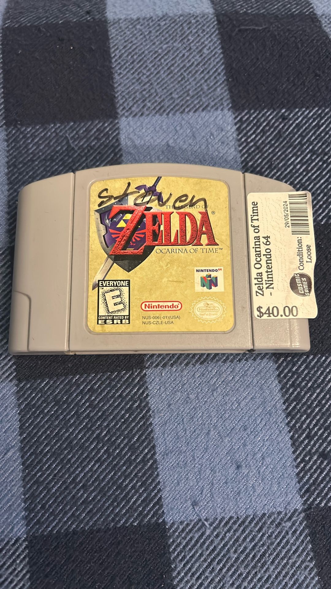 Zelda Ocarina Of Time N64