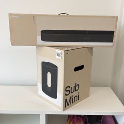 Sonos Beam And Sub Mini Pair 
