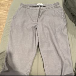 Abercrombie & Fitch Curve Love Gray Flare Trousers – Size 28