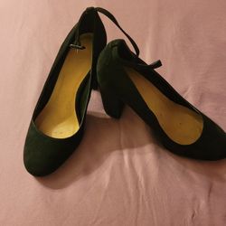 Suede Heels