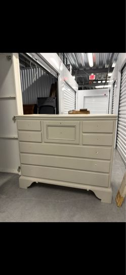 Storage unit clean out all items: dresser table chairs pictures trundle table