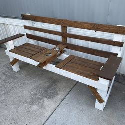 Wooden Rustic Farm style Bench. ( Just Build )