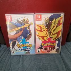 NINTENDO SWITCH POKÉMON SWORD  AND POKÉMON SHIELD 