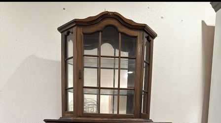 Antique Glass Cabinet 