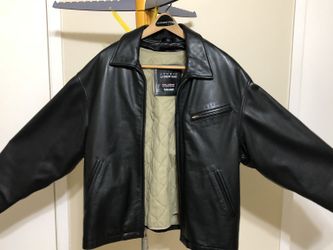 Leather Jacket Biker Style Blk