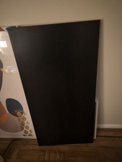 Large Black Chalkboard Panel