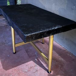 Modern Cement And Steel Coffee table