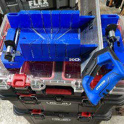 Kobalt Miter Box and Saw