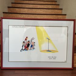  warner brothers lithograph