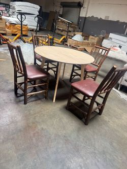 5 PIECE TABLE SET