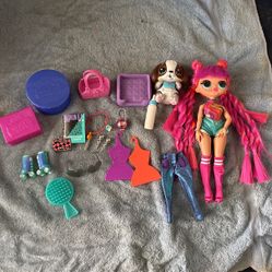 OMG Doll, Dog & Accessories 