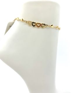 Anklet Stainless Steel 18K Gold Plated